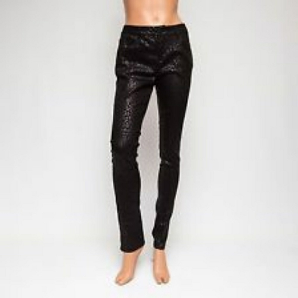 Nicole Miller leopard print pants (size 12)